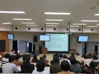 富山大学でのセミナーの様子