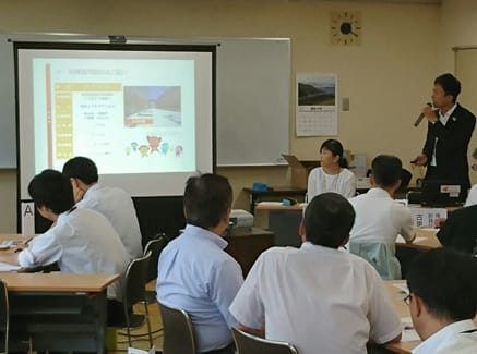 「イクボス養成ミニ学習会」の様子